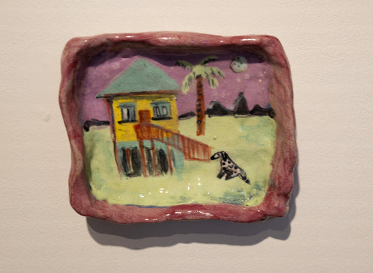 My Dog Flash 1, 2025, ceramic