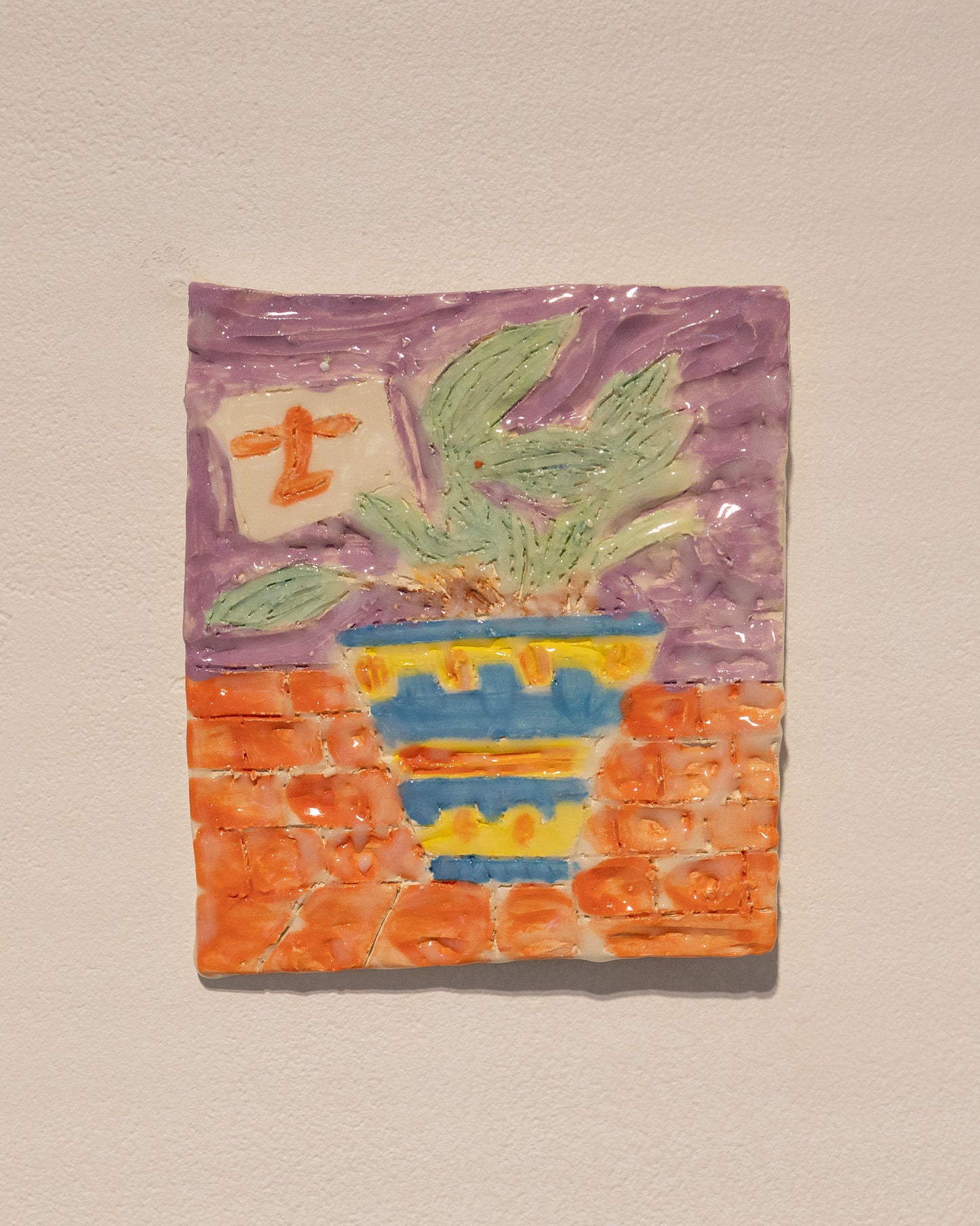 Garden Tile 3, 2025, ceramic, 11 x 15cm