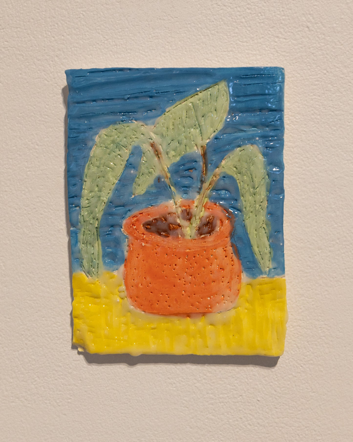 Garden Tile 2, 2025, ceramic, 11 x 15cm