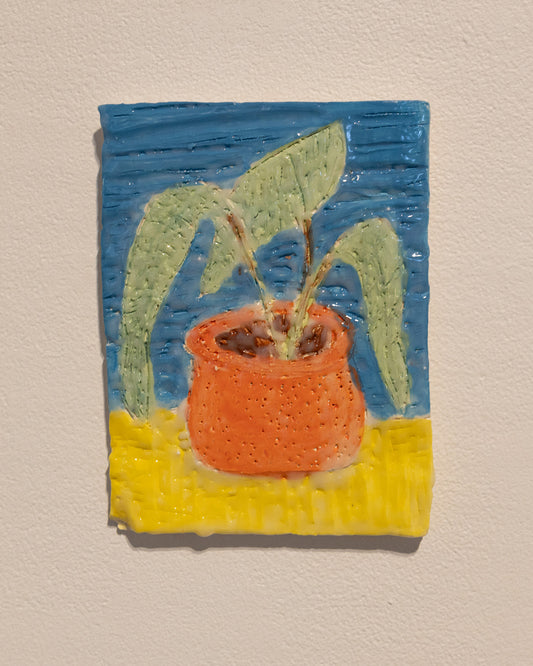 Garden Tile 2, 2025, ceramic, 11 x 15cm