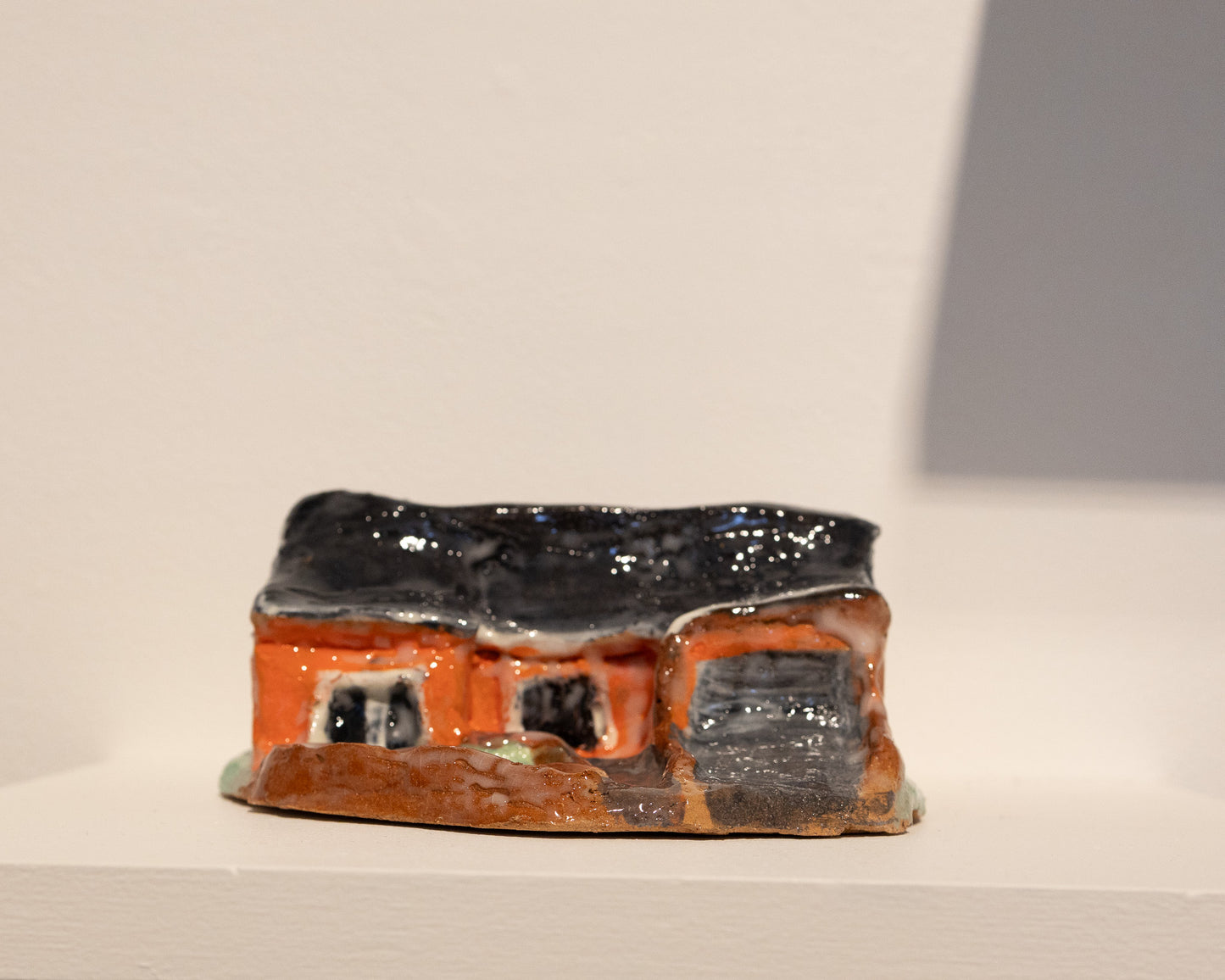 The Blue House, 2025, ceramic, 16 x 8cm