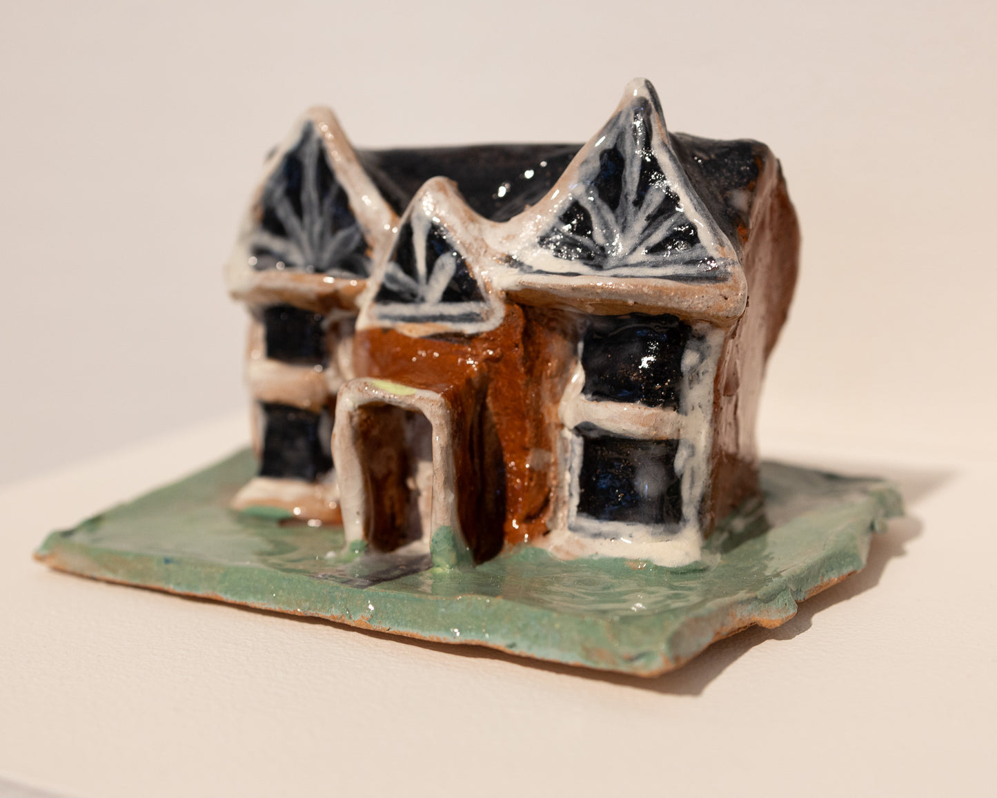 Woods Road, 2025, ceramic, 15 x 10cm